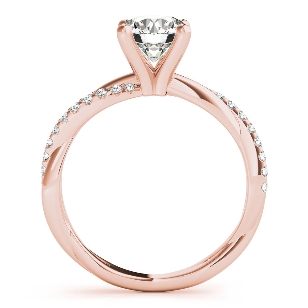 Petite Twist Diamond Engagement Ring (1 1/2 ct. tw.)