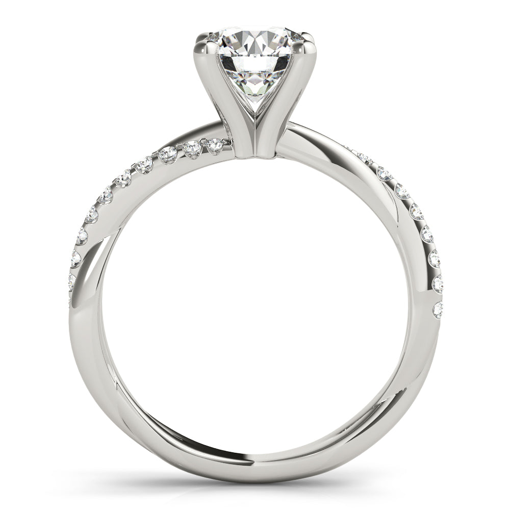 Petite Twist Diamond Engagement Ring (2 ct. tw.)