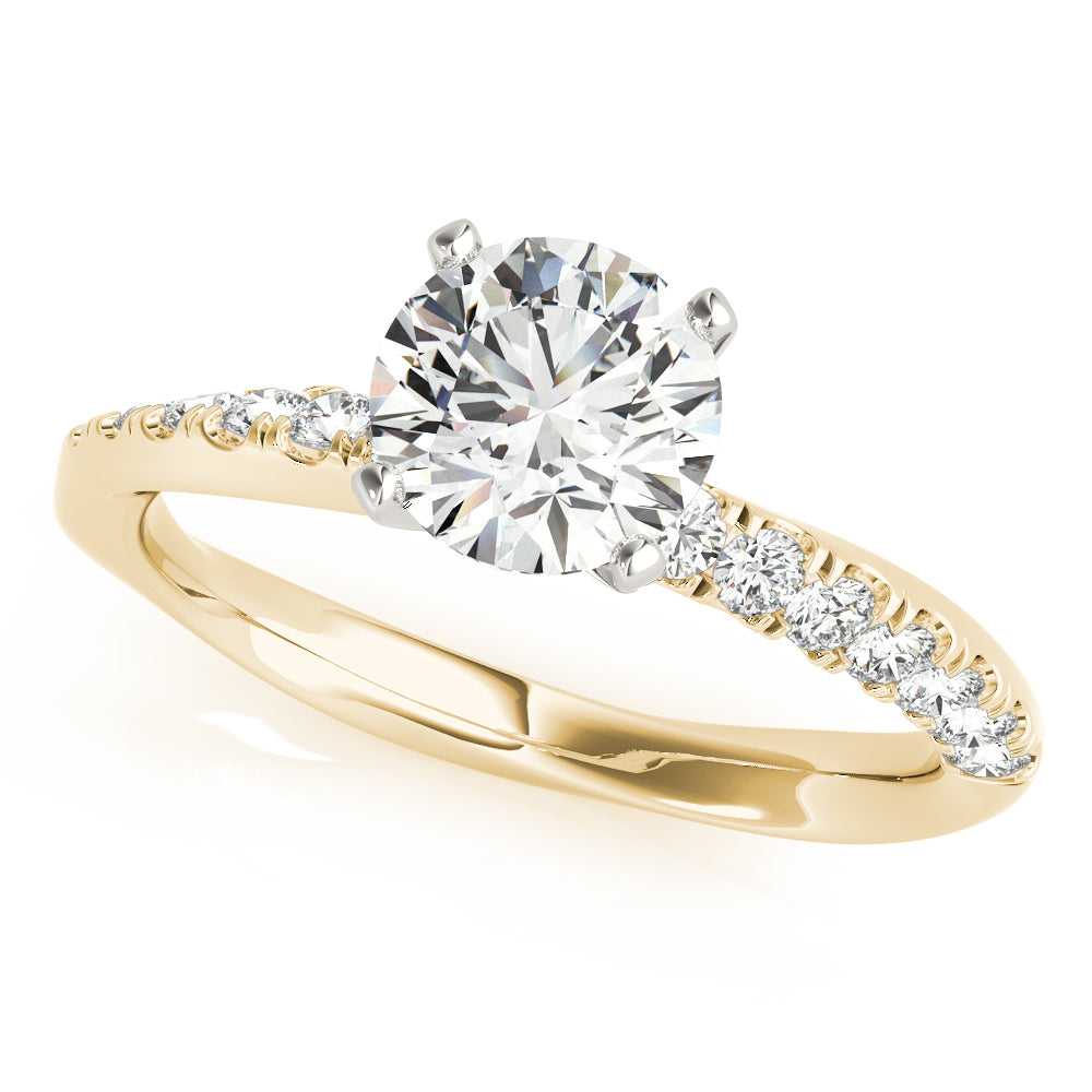 Petite Channel-Set Diamond Engagement Ring (1/4 ct. tw.)