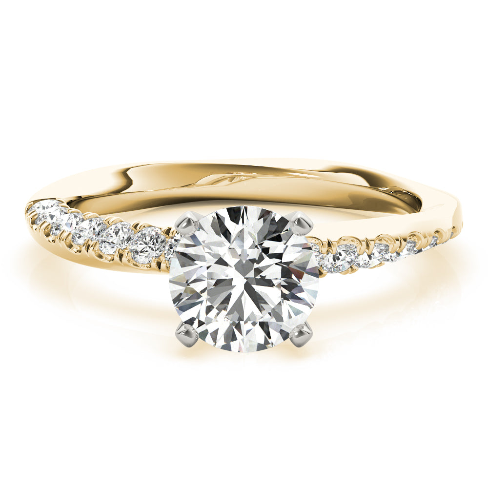 Petite Channel-Set Diamond Engagement Ring (1/4 ct. tw.)