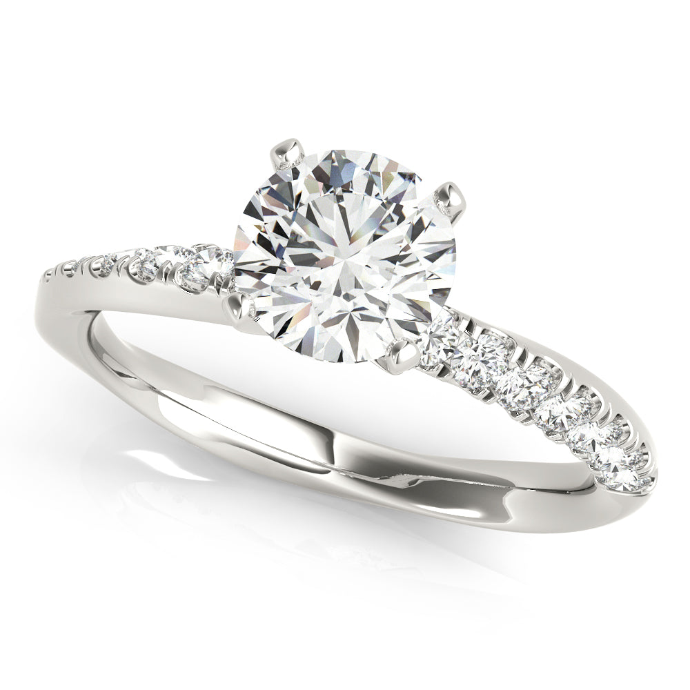 Petite Channel-Set Diamond Engagement Ring (1/4 ct. tw.)