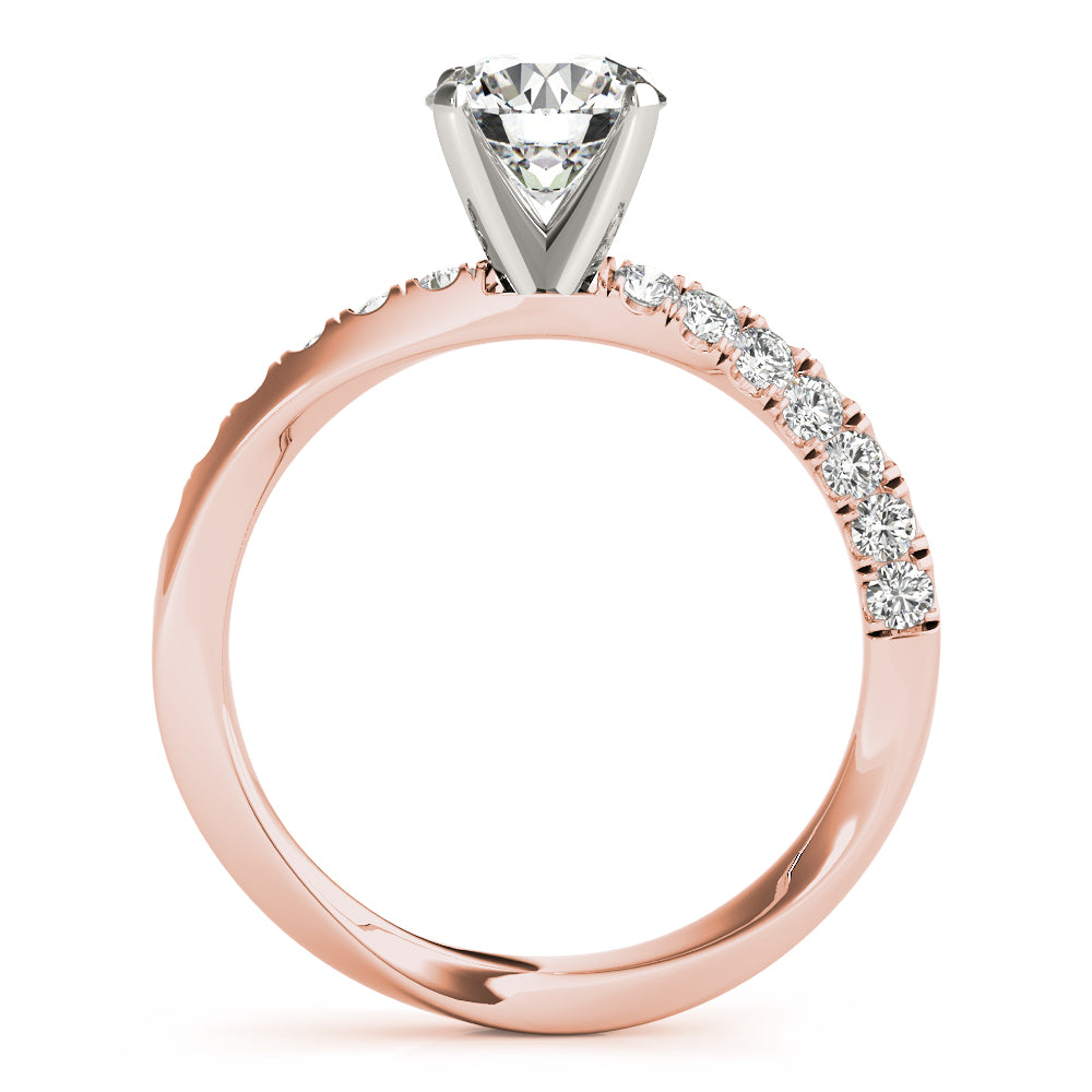 Petite Channel-Set Diamond Engagement Ring (3/8 ct. tw.)
