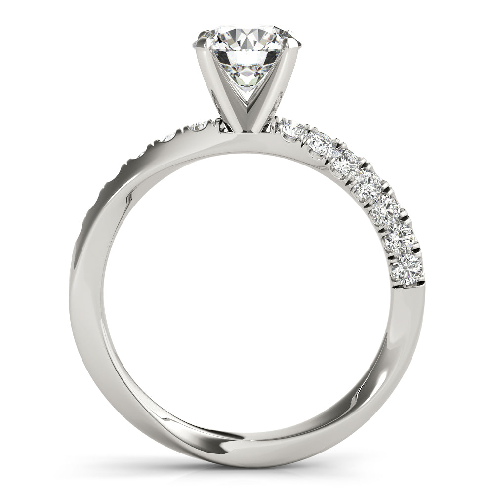 Petite Channel-Set Diamond Engagement Ring (3/8 ct. tw.)