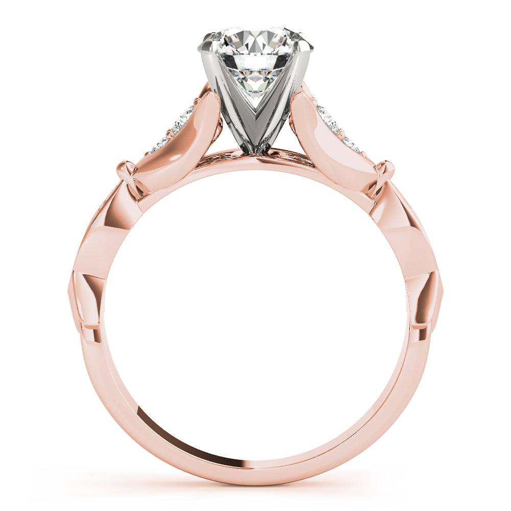 Classic Prong Accent Diamond Engagement Ring (1/4 ct. tw.)