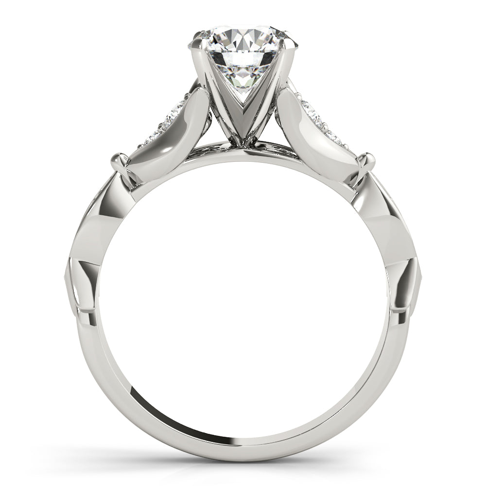 Classic Prong Accent Diamond Engagement Ring (1/4 ct. tw.)