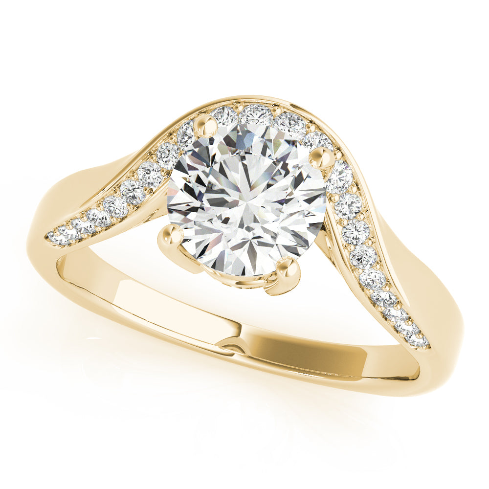 Selene Diamond Engagement Ring (1/8 ct. tw.)