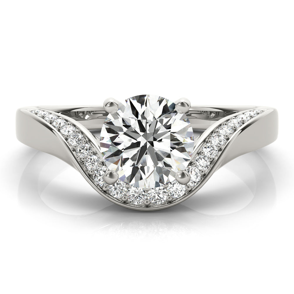 Selene Diamond Engagement Ring (1/8 ct. tw.)