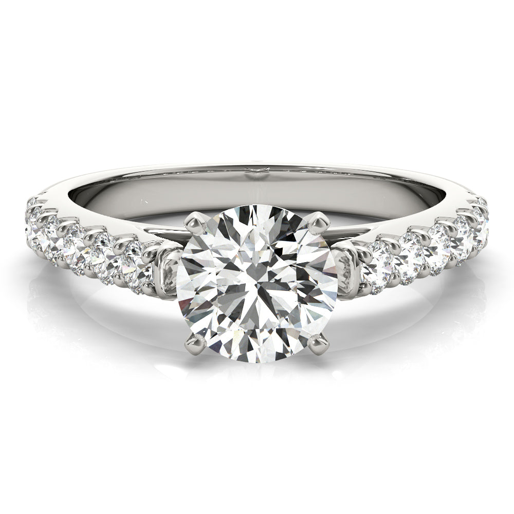 Classic Prong-Set Diamond Engagement Ring (1/2 ct. tw.)