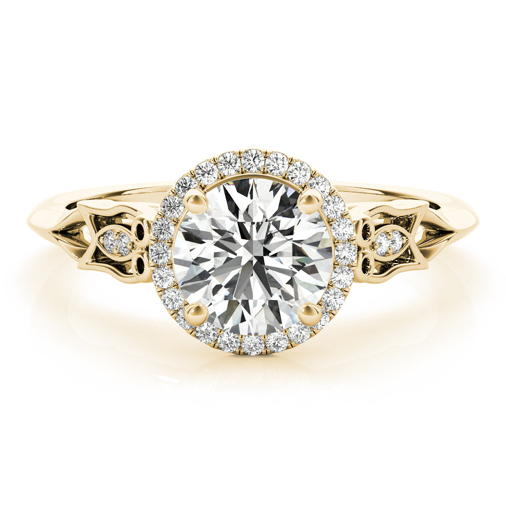 Halo Diamond Engagement Ring (1/10 ct. tw.)