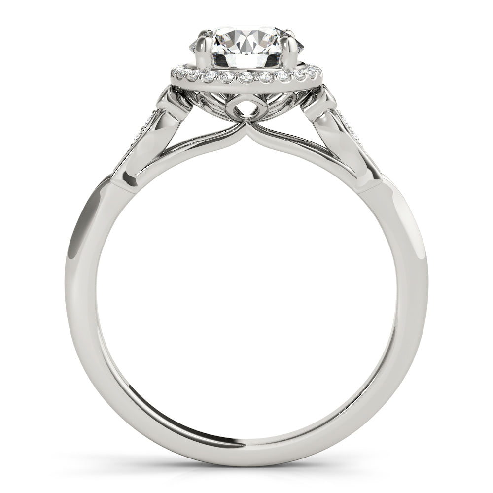 Halo Diamond Engagement Ring (1/10 ct. tw.)
