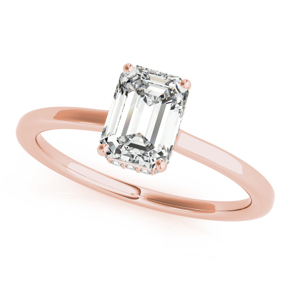 Classic Simple Solitaire Engagement Ring