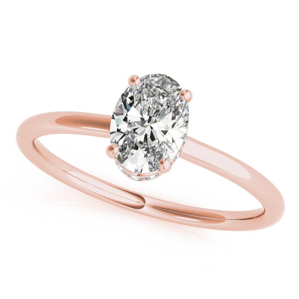 Classic Simple Solitaire Engagement Ring