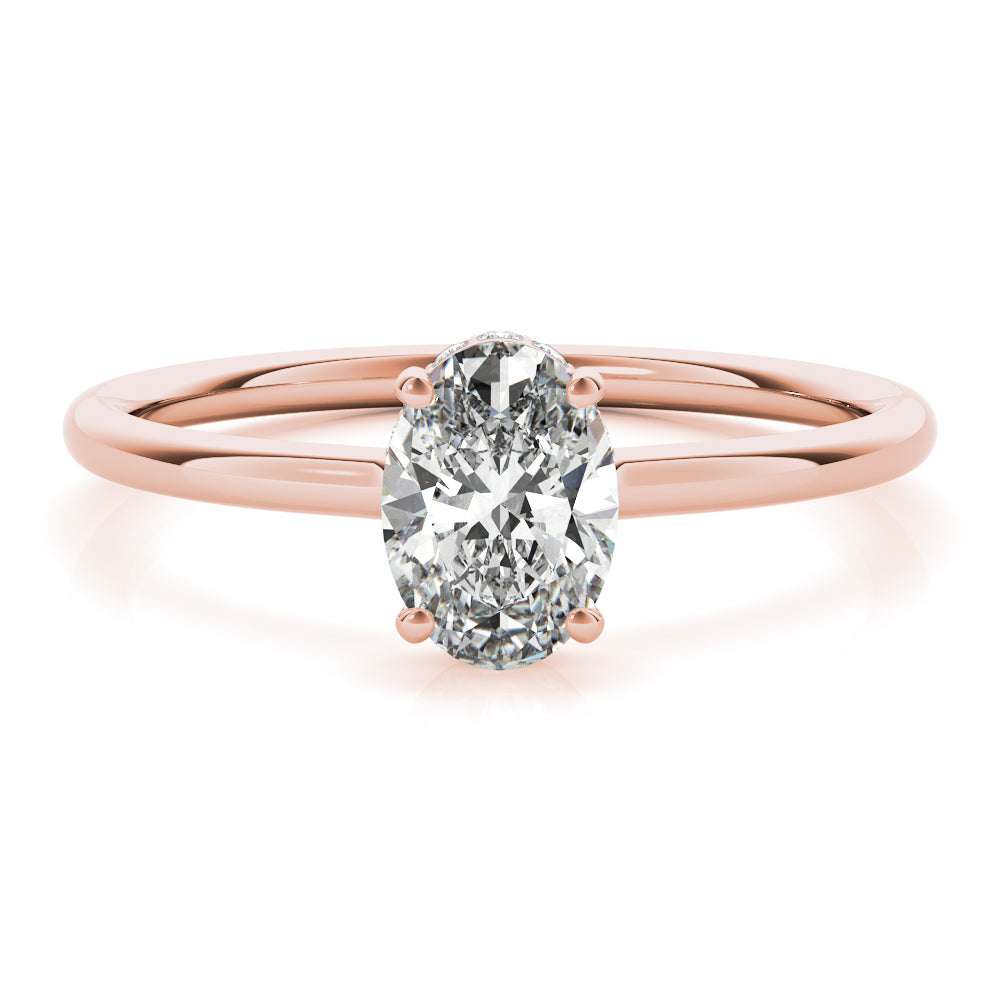 Classic Simple Solitaire Engagement Ring