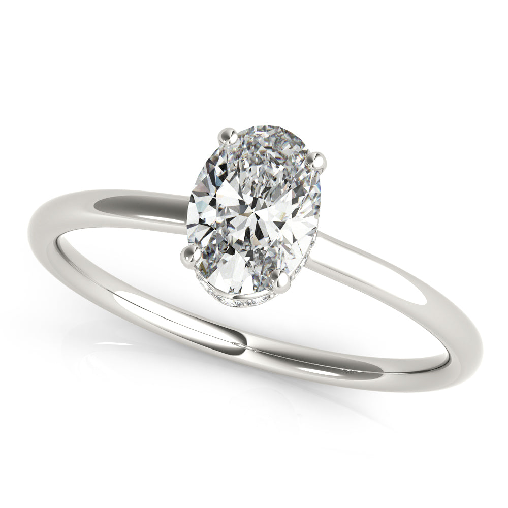 Classic Simple Solitaire Engagement Ring (1/20 ct. tw.)