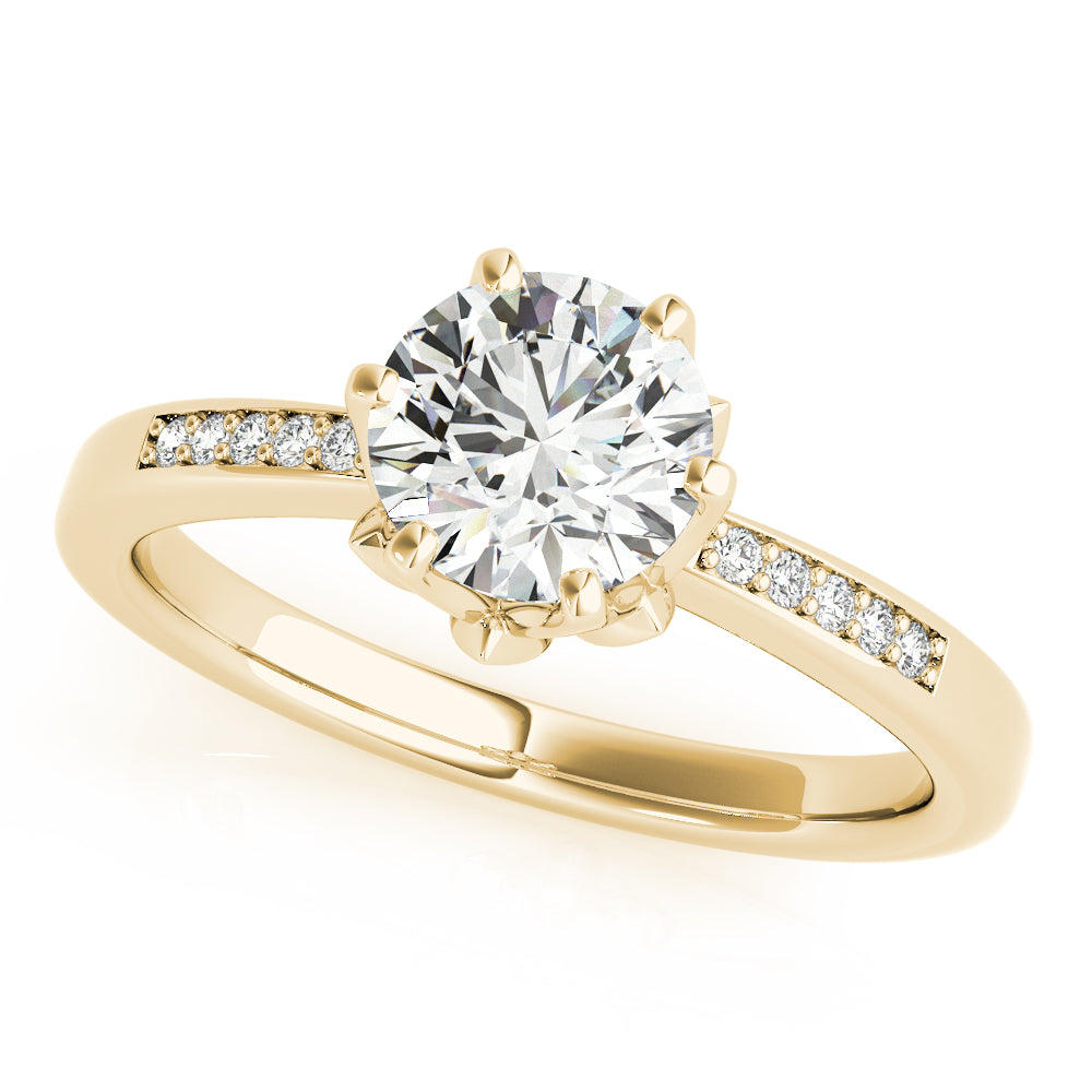 Channel-Set Diamond Engagement Ring (3/4 ct. tw.)