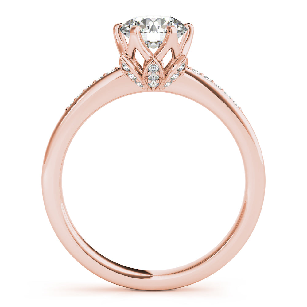 Channel-Set Diamond Engagement Ring (1/2 ct. tw.)