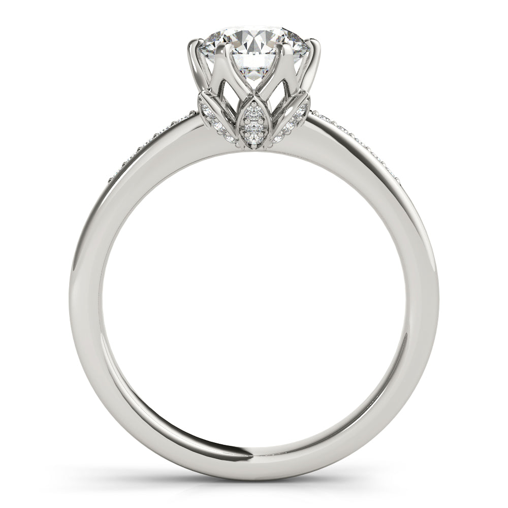Channel-Set Diamond Engagement Ring (3/4 ct. tw.)
