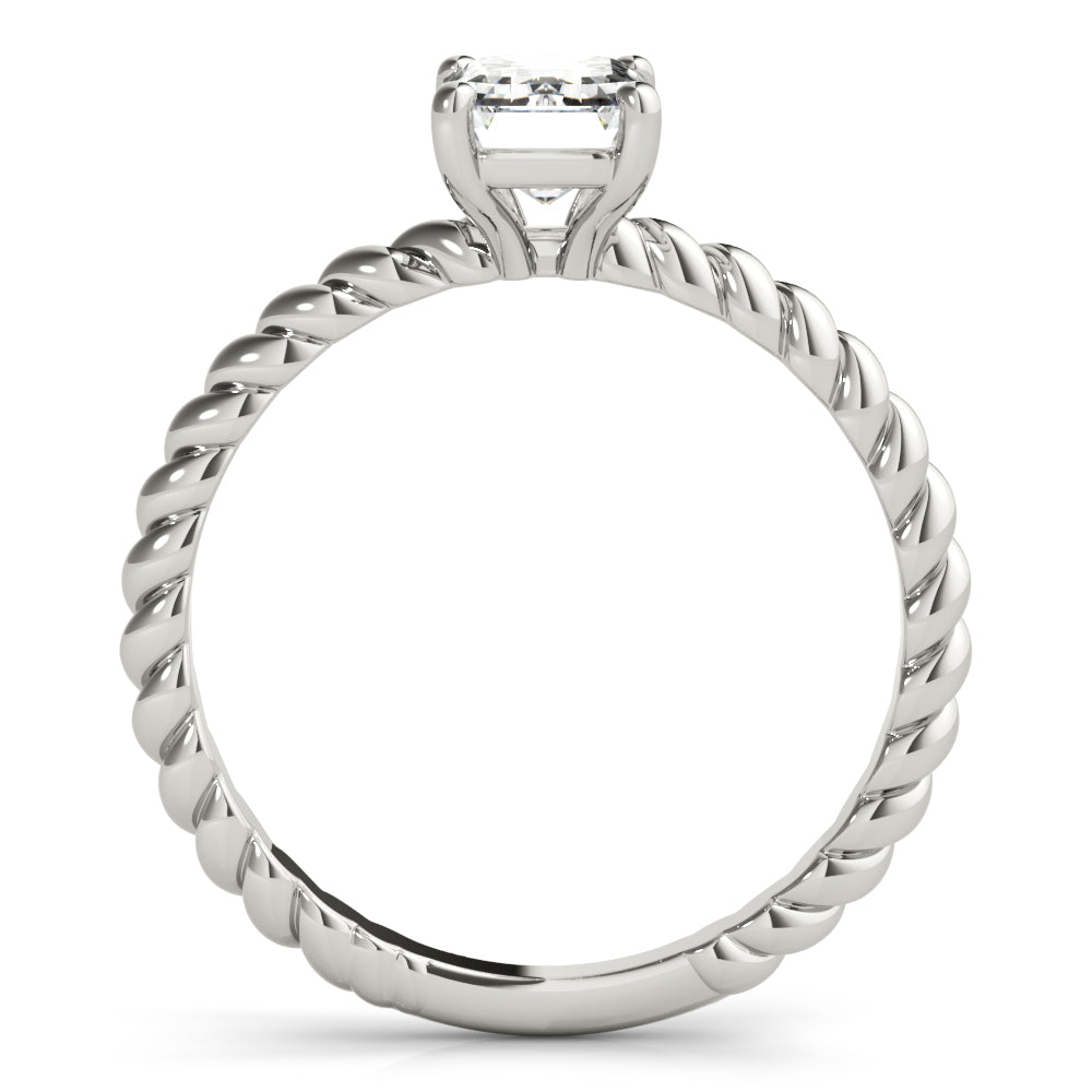 Twist Solitaire Diamond Engagement Ring (5/8 ct. tw.)
