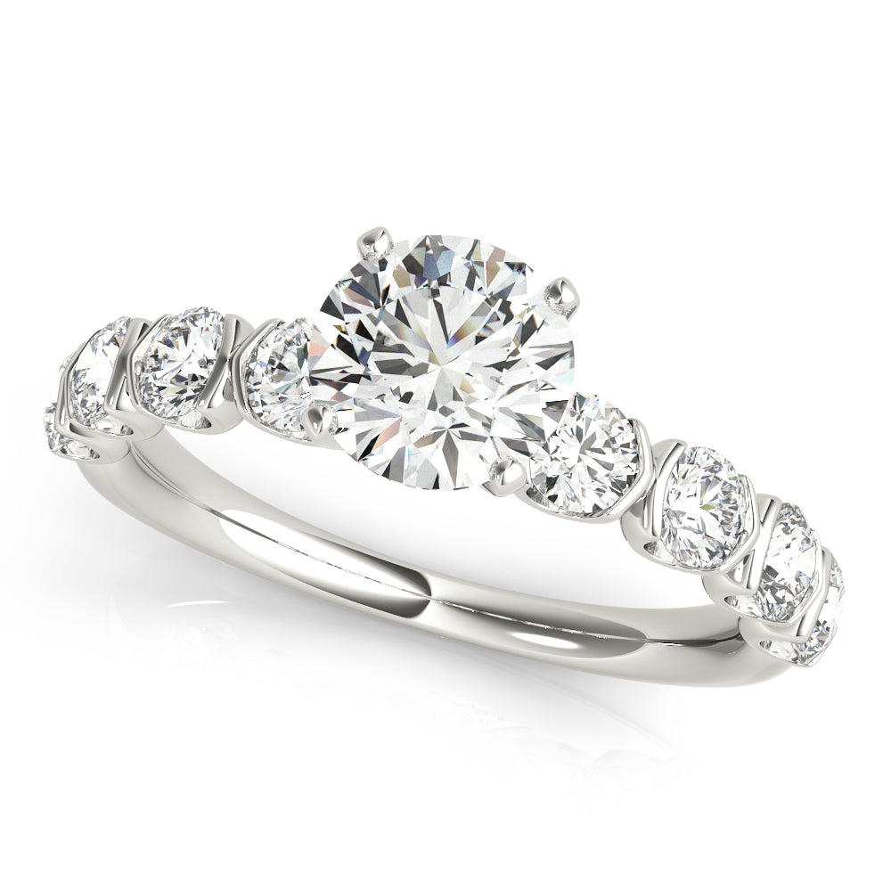 Graduated Diamond Engagement Ring (7/8 ct. tw.)
