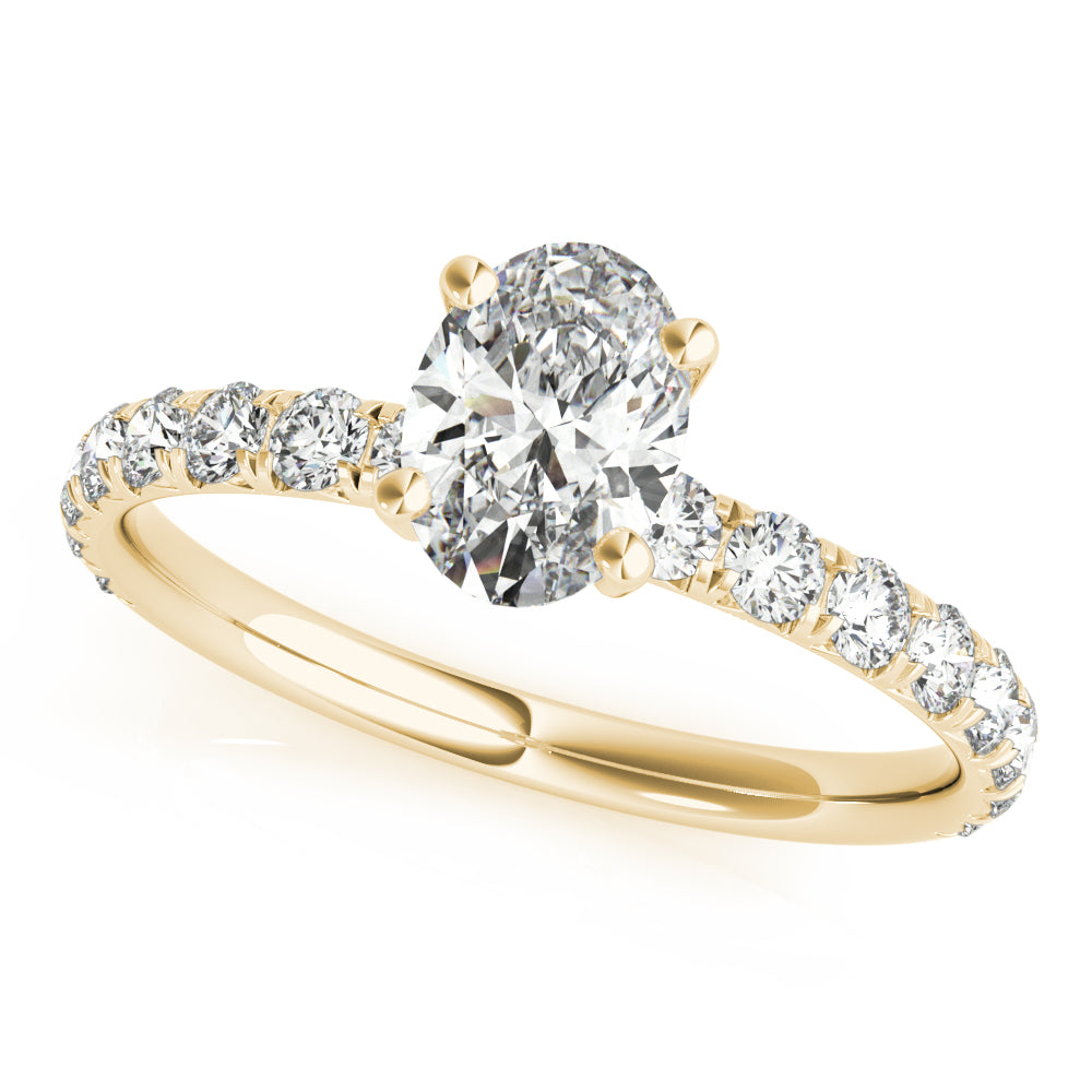 Graduated Diamond Engagement Ring (1/2 ct. tw.)