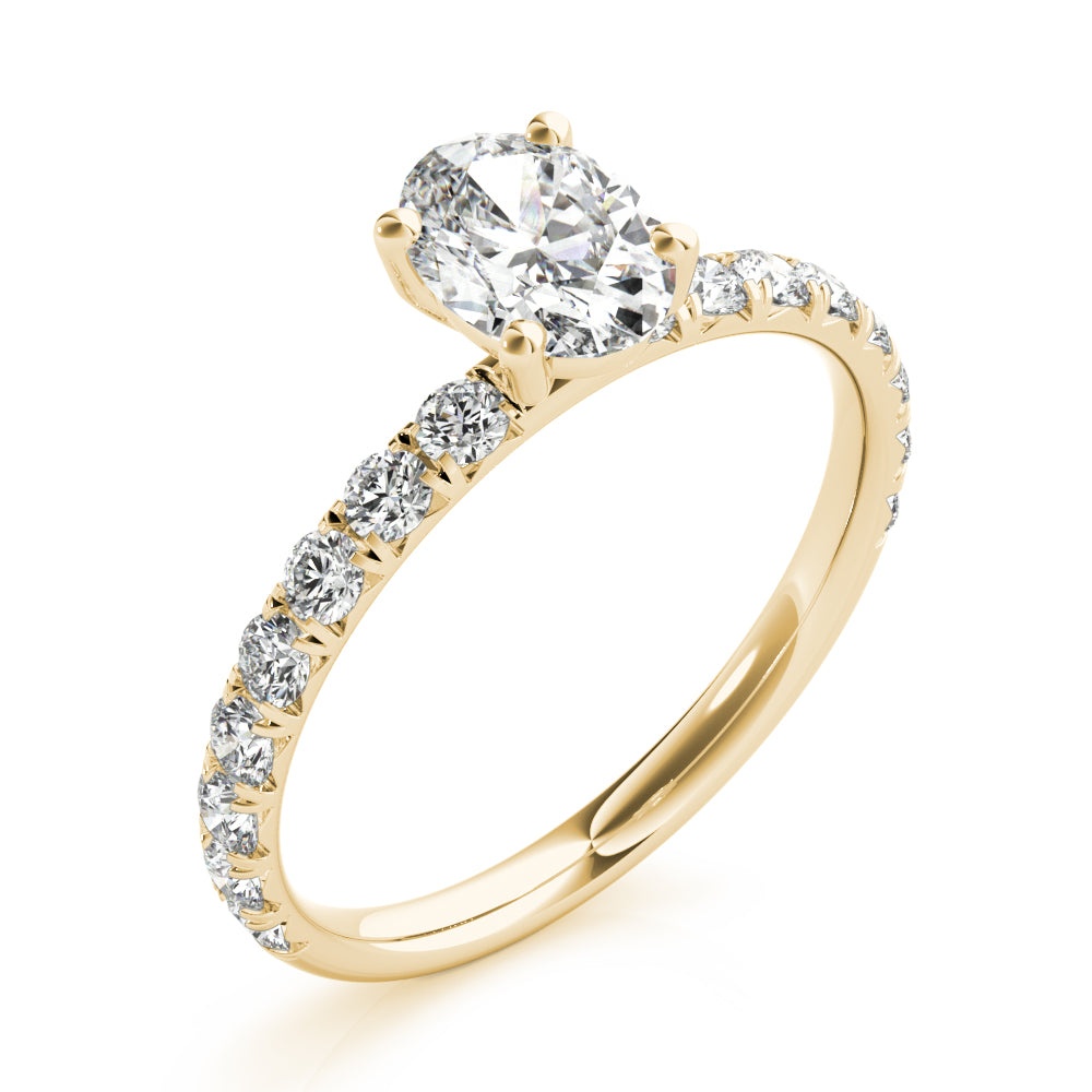 Graduated Diamond Engagement Ring (1/2 ct. tw.)