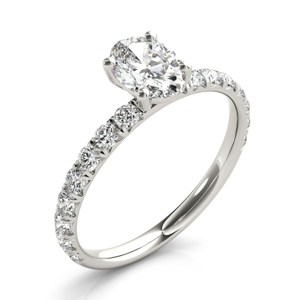 Graduated Diamond Engagement Ring (1 ct. tw.)
