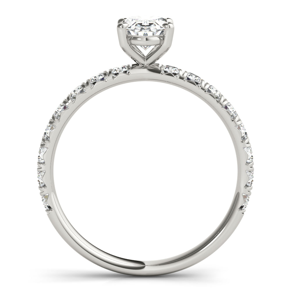 Graduated Diamond Engagement Ring (1/2 ct. tw.)