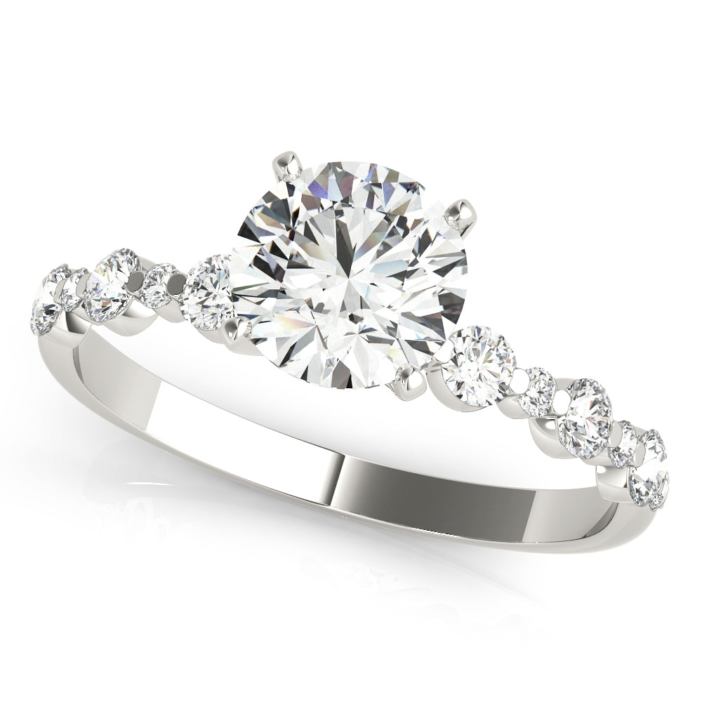 Graduated Diamond Engagement Ring (3/8 ct. tw.)