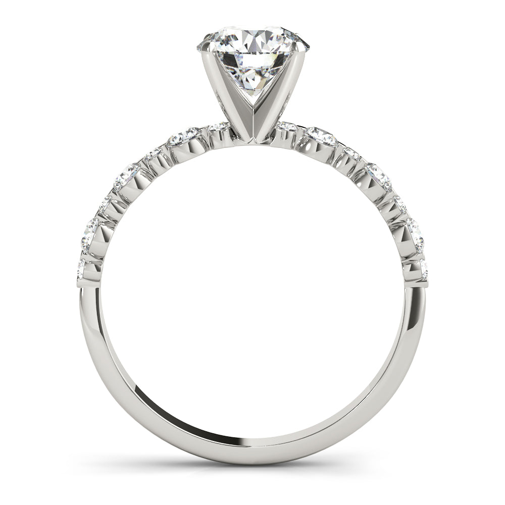 Graduated Diamond Engagement Ring (3/8 ct. tw.)