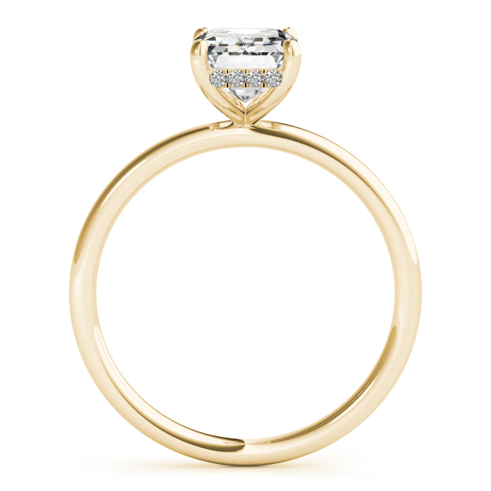 Classic Pavé Diamond Engagement Ring (1/15 ct. tw.)