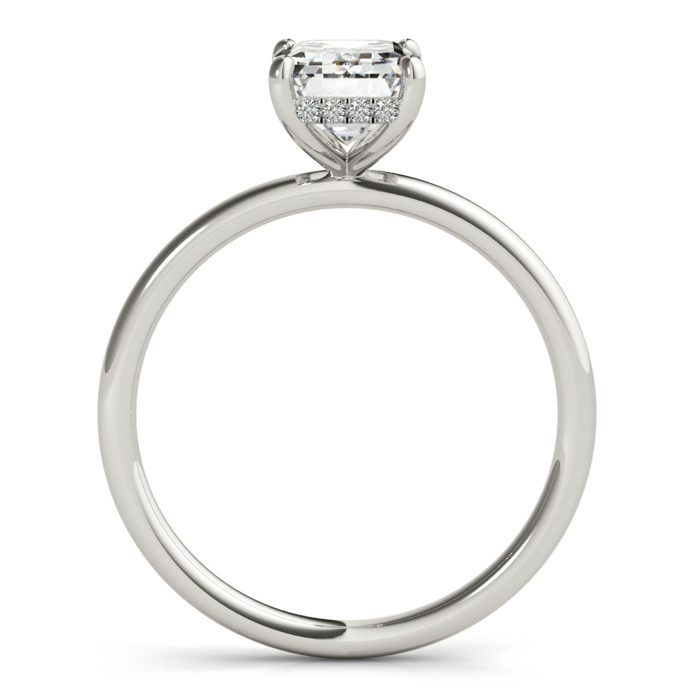 Classic Pavé Diamond Engagement Ring (1/20 ct. tw.)
