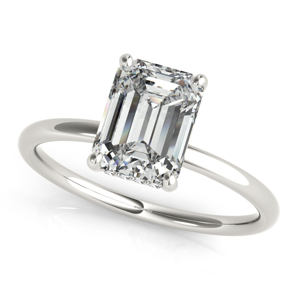 Classic Pavé Diamond Engagement Ring (1/20 ct. tw.)
