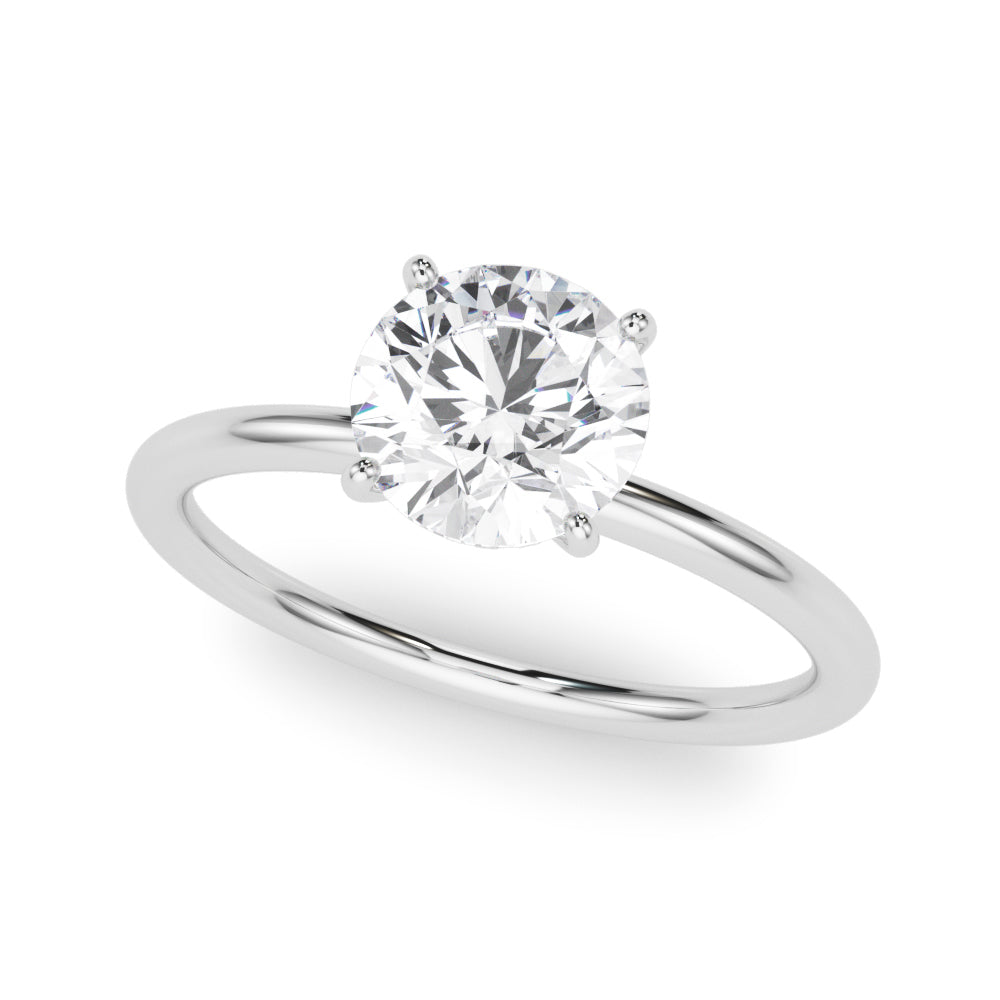 Classic Simple Solitaire Engagement Ring (1/20 ct. tw.)