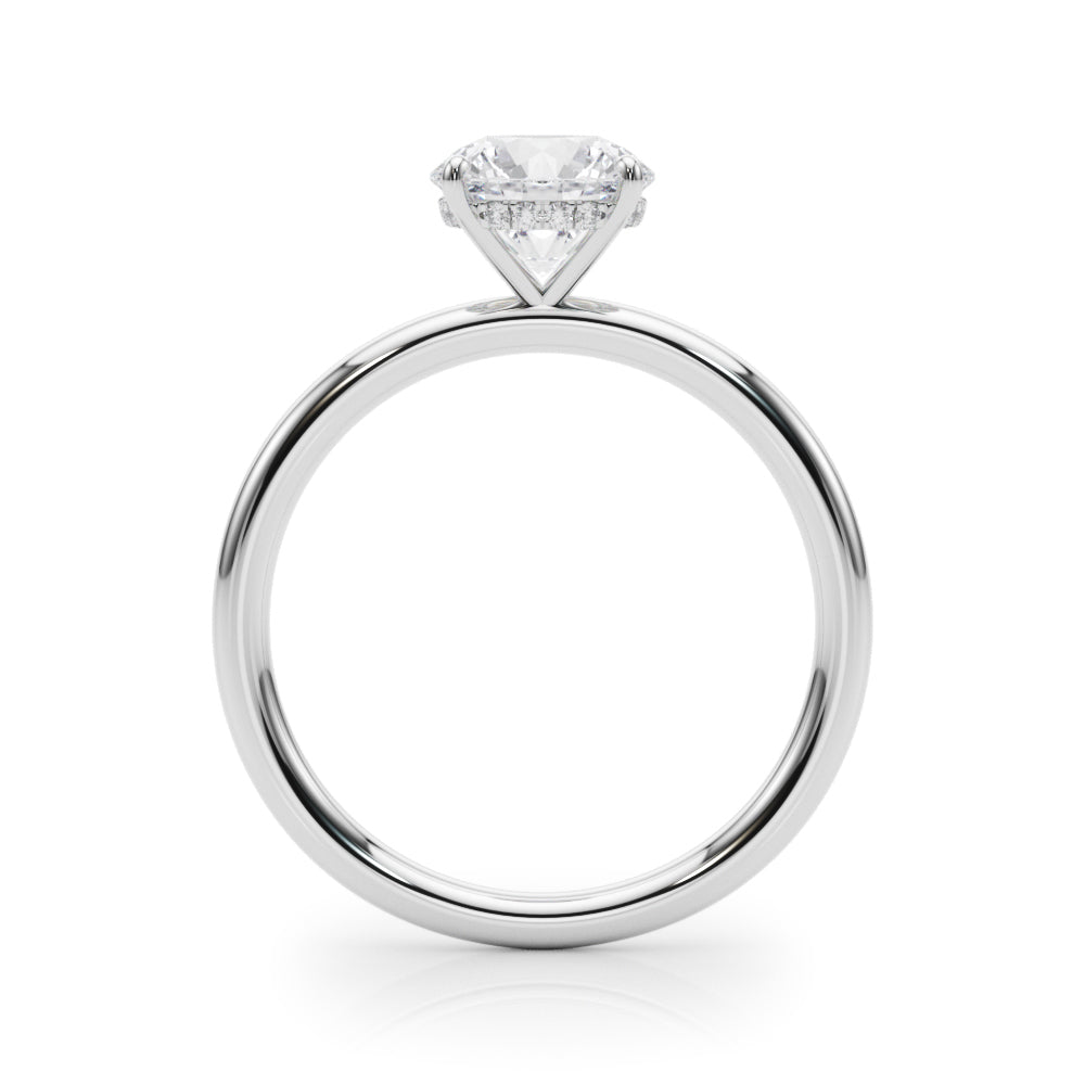 Classic Simple Solitaire Engagement Ring (1/15 ct. tw.)