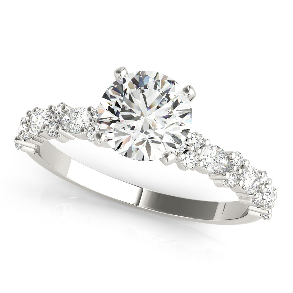 Graduated Diamond Engagement Ring (5/8 ct. tw.)