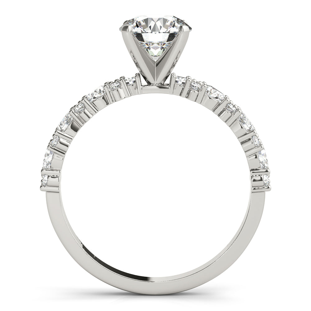 Graduated Diamond Engagement Ring (5/8 ct. tw.)