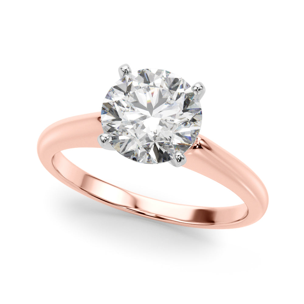 Classic Four-Prong Solitaire Engagement Ring