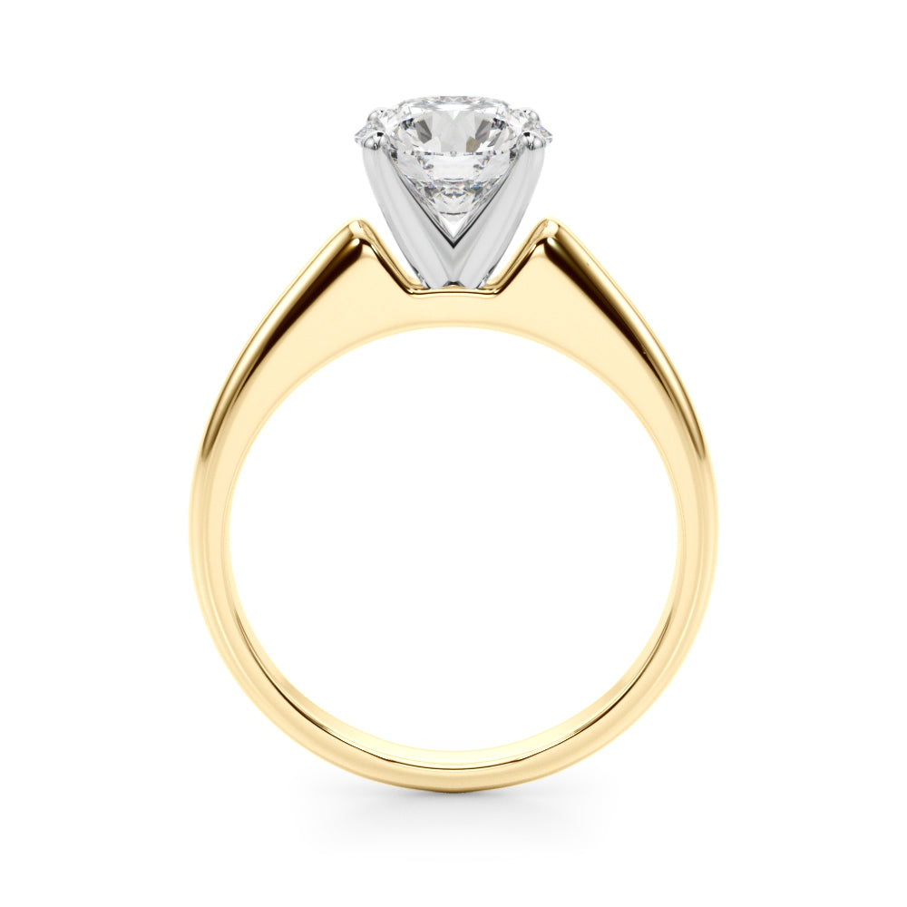 Classic Four-Prong Solitaire Engagement Ring
