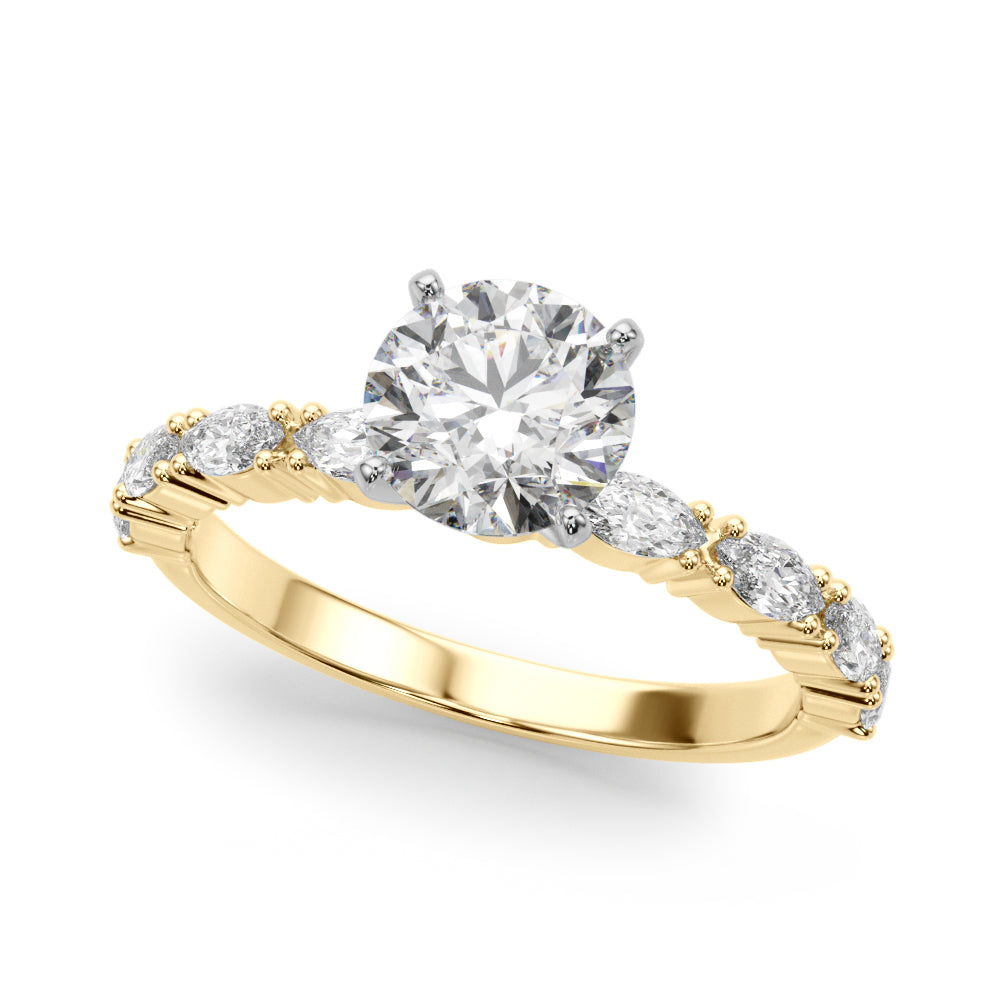 Graduated Diamond Engagement Ring (1/2 ct. tw.)