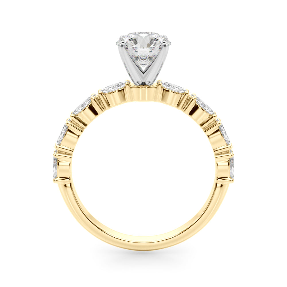 Graduated Diamond Engagement Ring (1/2 ct. tw.)