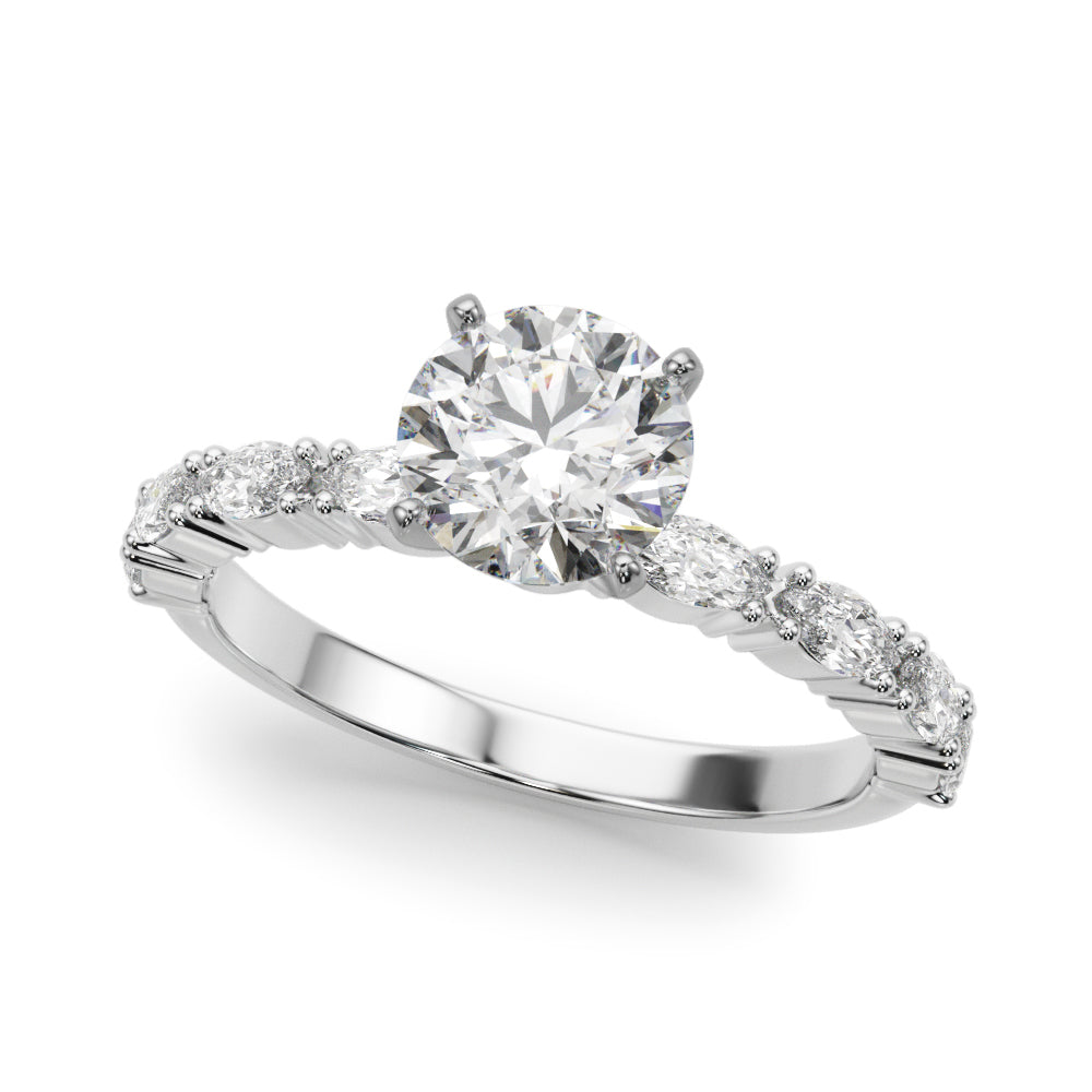 Graduated Diamond Engagement Ring (1/2 ct. tw.)