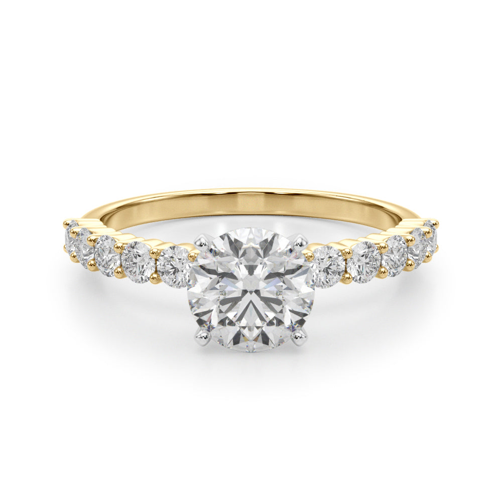 Classic Prong-Set Diamond Engagement Ring (1/2 ct. tw.)