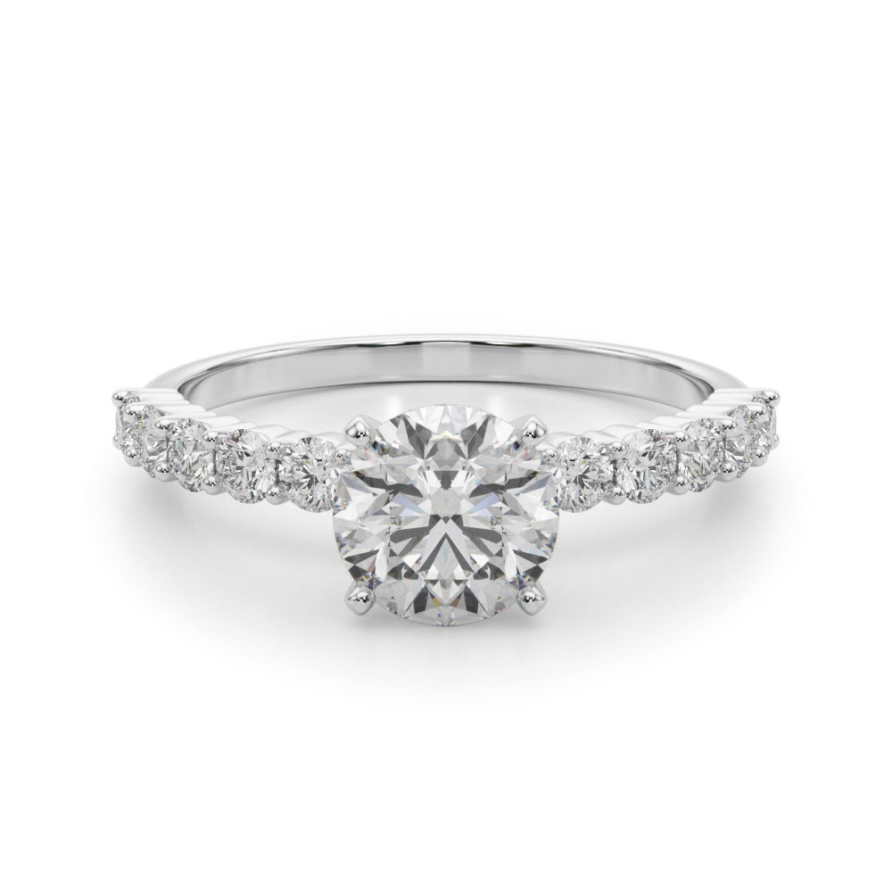 Classic Prong-Set Diamond Engagement Ring (1/2 ct. tw.)