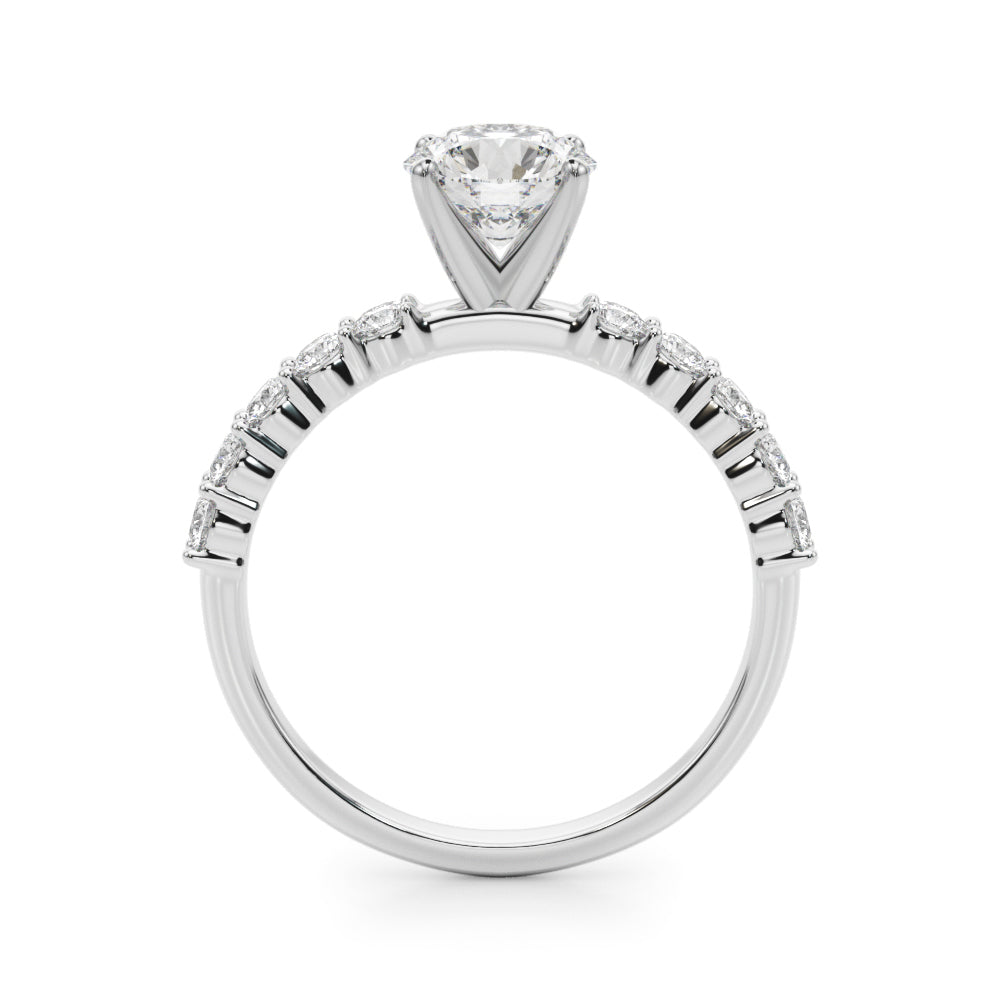 Classic Prong-Set Diamond Engagement Ring (1/2 ct. tw.)