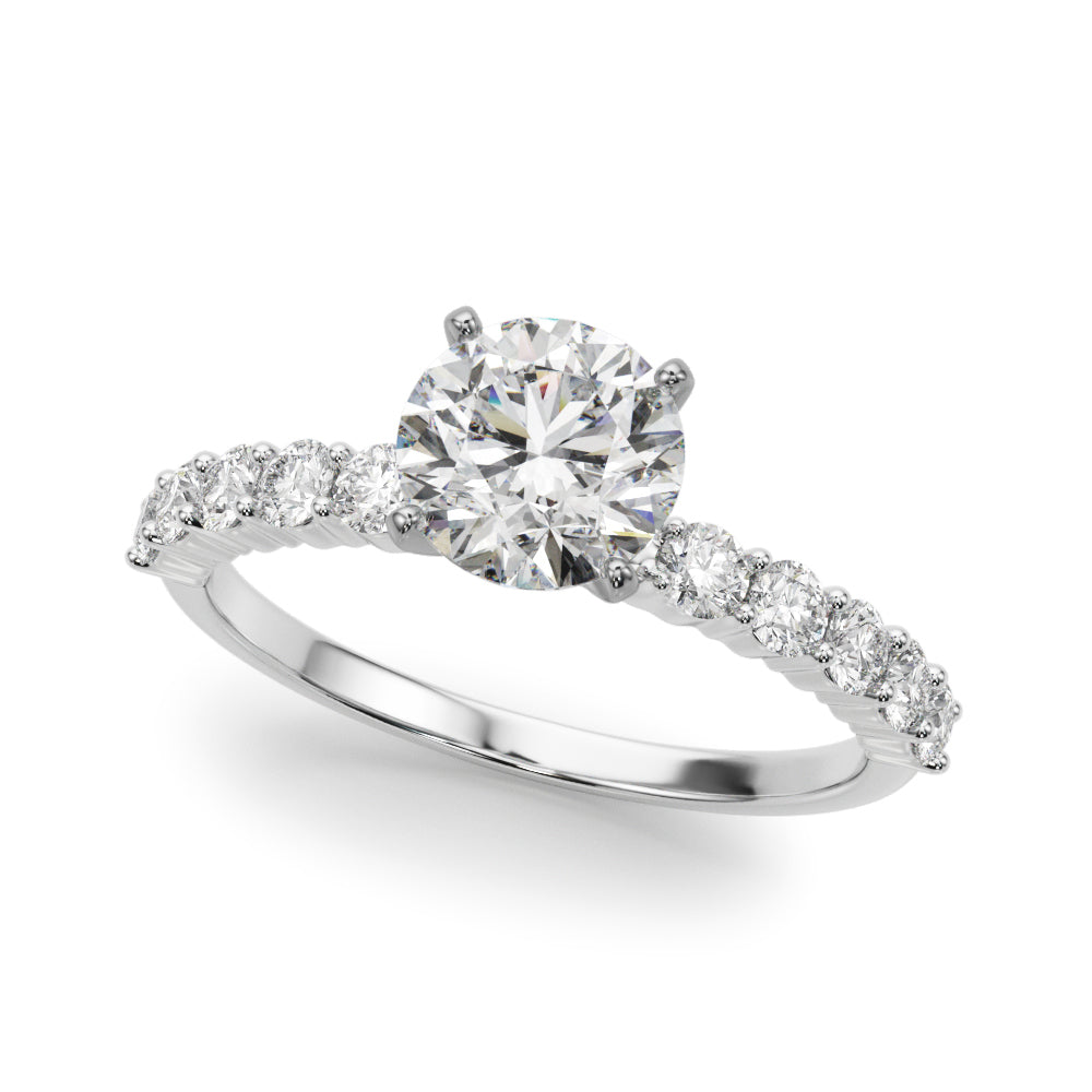 Classic Prong-Set Diamond Engagement Ring (1/2 ct. tw.)