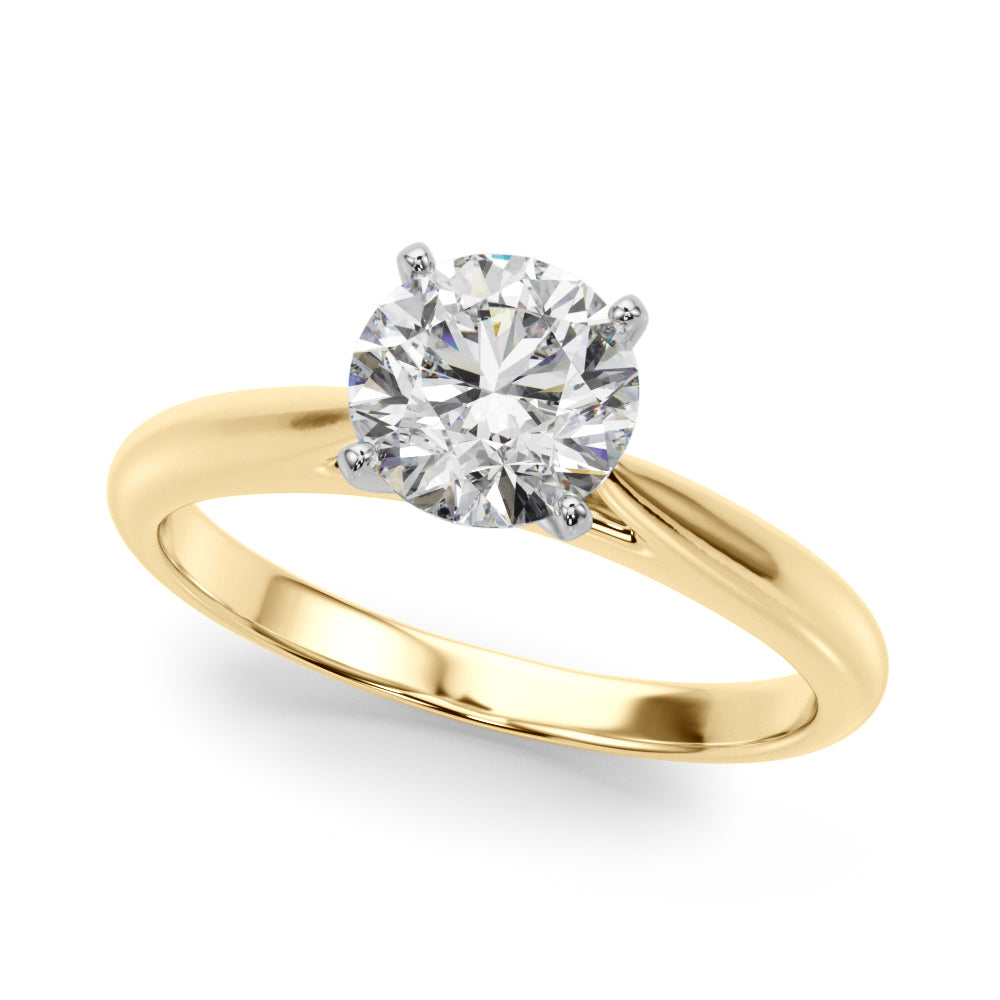 Classic Simple Solitaire Engagement Ring