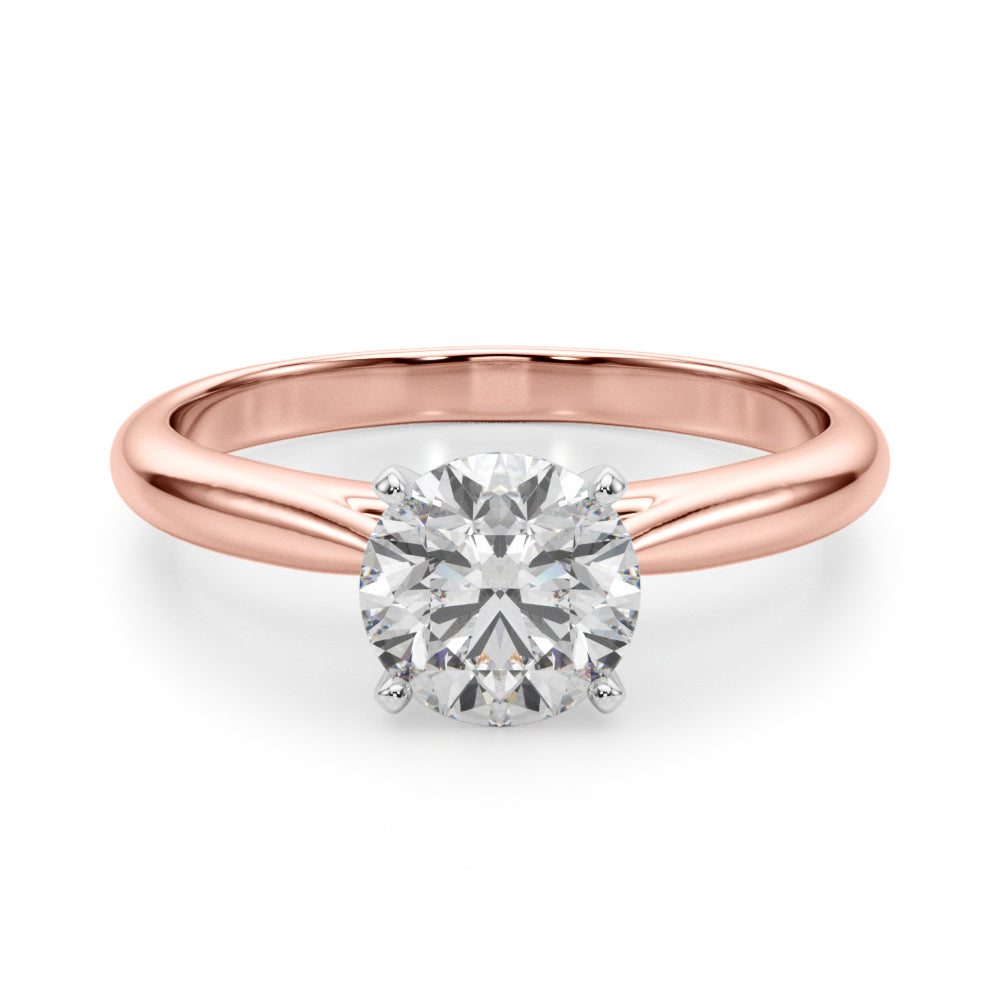 Classic Simple Solitaire Engagement Ring