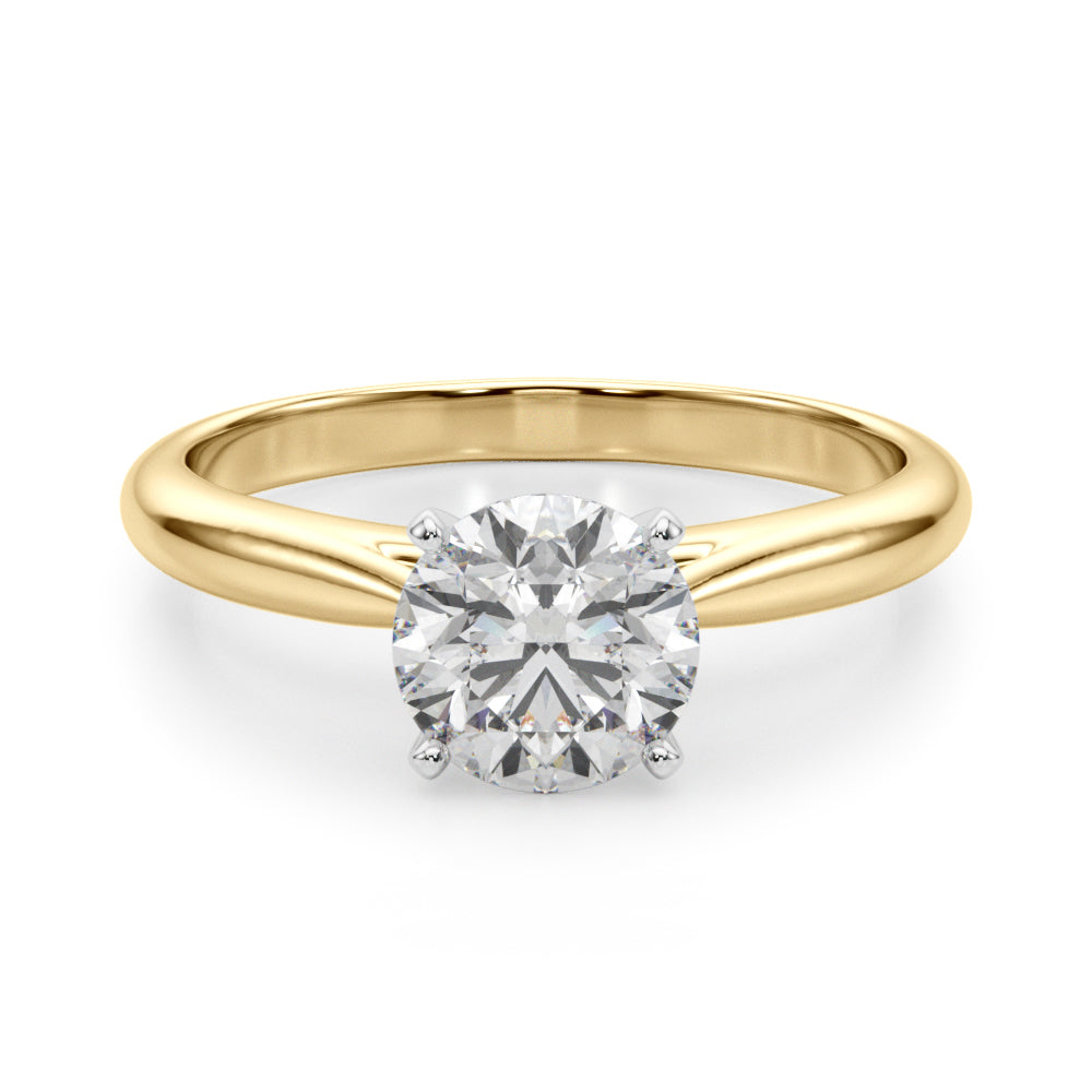 Classic Simple Solitaire Engagement Ring