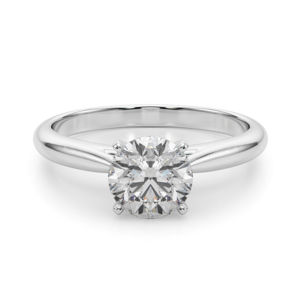 Classic Simple Solitaire Engagement Ring