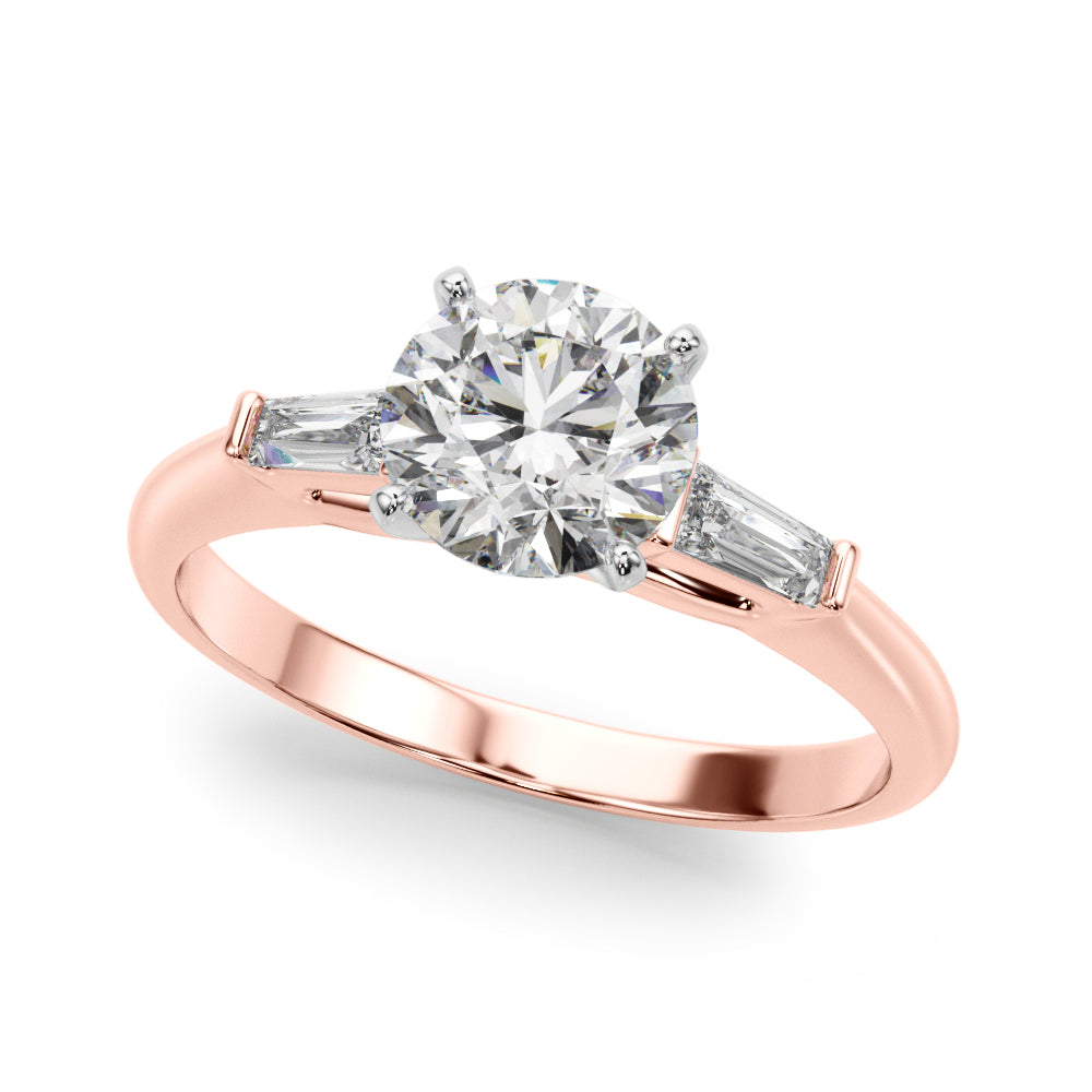 Tapered Baguette Diamond Engagement Ring (1/5 ct. tw.)